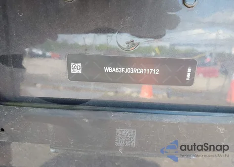 2024 BMW 540 I xDrive из США, поврежденный, VIN WBA63FJ03RCR11712